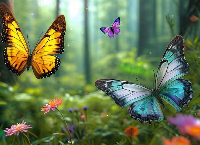 三只蝴蝶的故事绘本 - 三只蝴蝶的故事绘本教案