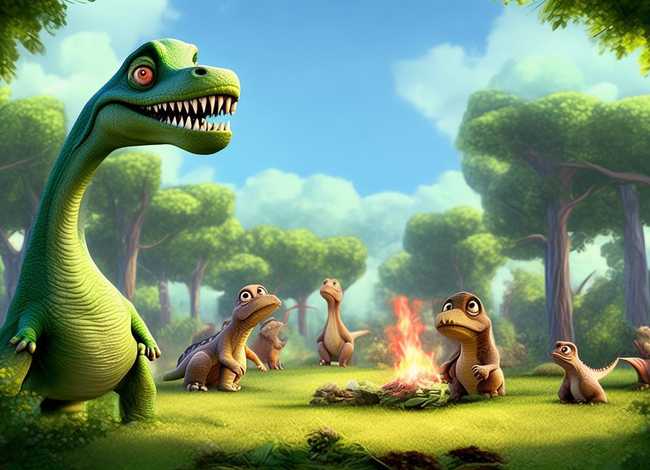 恐龙故事恐龙动画片 恐龙讲故事的动画片