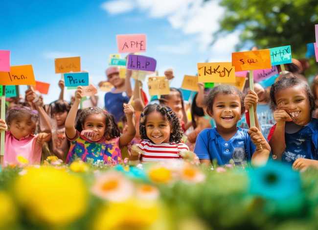 儿童创意口号，儿童创意口号简短