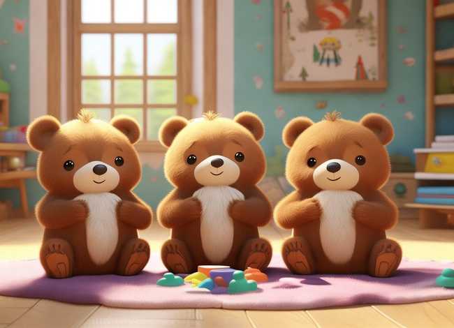 3岁小朋友三只熊的故事;幼儿三只小熊故事 3岁小朋友三只熊的故事;幼儿三只小熊故事