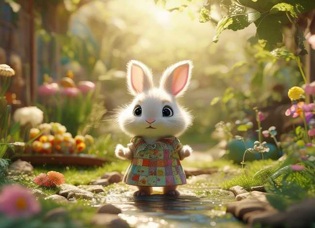 幼儿故事小兔乖乖 - 幼儿园故事小兔乖乖