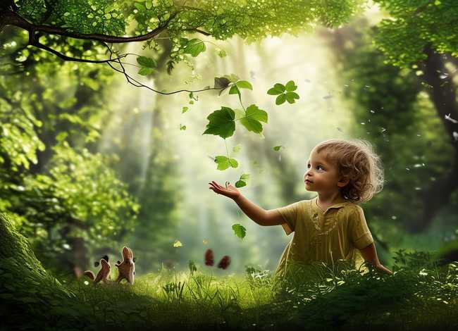 儿童故事树叶从哪里来、树叶是从哪里来的故事