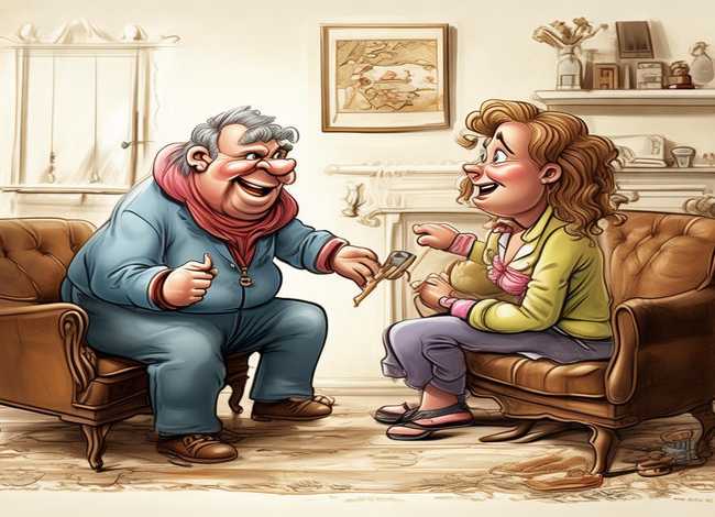 英语笑话小故事 - 英语笑话小故事1一2分钟