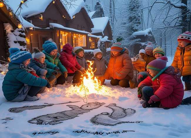 幼儿绘本故事冬至，幼儿绘本故事冬至图片
