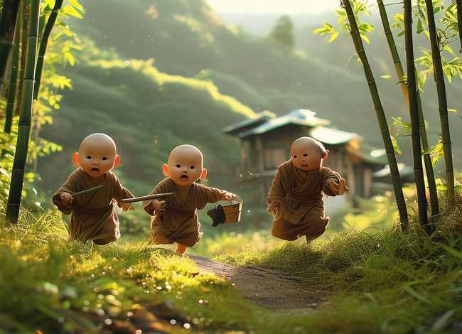 儿童故事三个和尚文字版，幼儿故事三个和尚文字