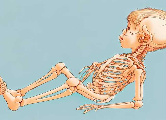 学前儿童骨骼结构图图片 学前儿童骨骼结构图图片高清