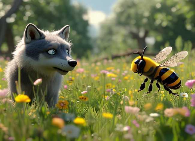 小蜜蜂故事，小蜜蜂故事智斗大灰狼