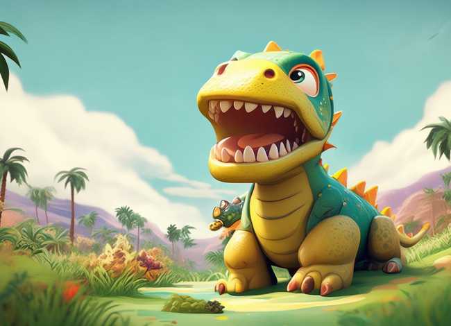 关于恐龙的儿童故事童话故事 - 幼儿关于恐龙的故事