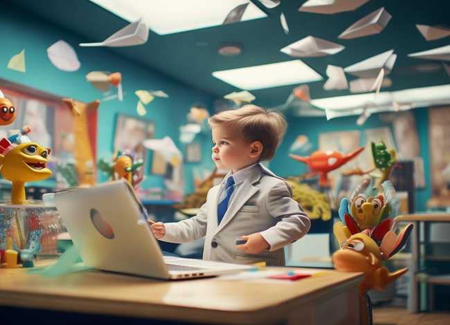 职场儿童故事；职场小故事动漫