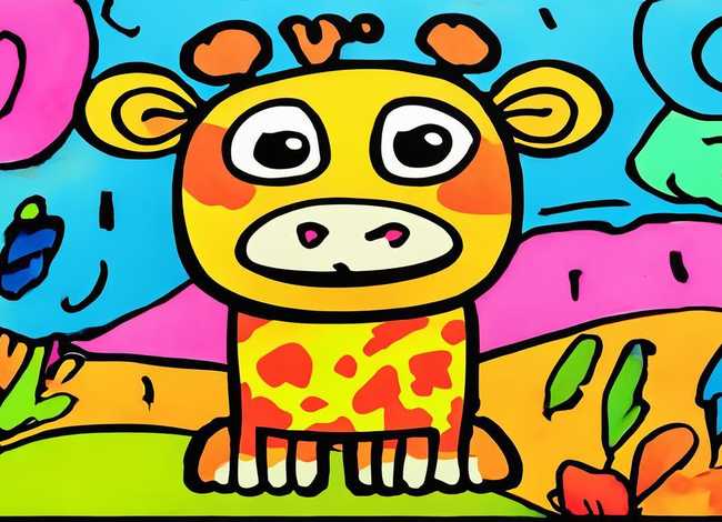 儿童动物画视频教程，儿童动物画简单可爱