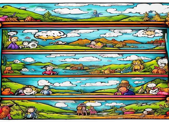 绘本故事连环画 - 绘本故事连环画四副