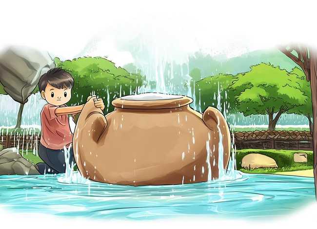 司马光砸缸的故事儿童故事绘本；司马光砸缸的故事绘本制作