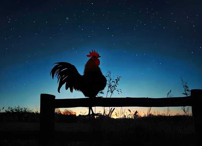 半夜鸡叫寓言故事 - 半夜鸡叫是寓言故事吗