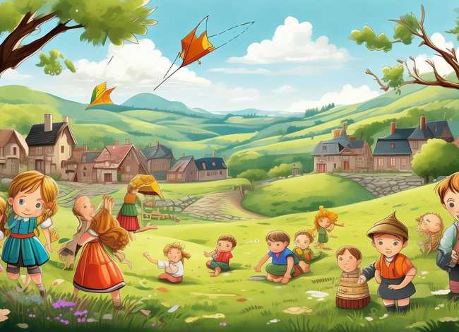 家乡的故事幼儿图画（家乡的故事幼儿图画大全）