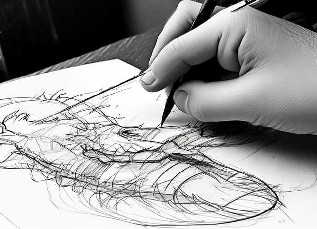 画龙点睛故事简笔画 画龙点睛的故事简笔画