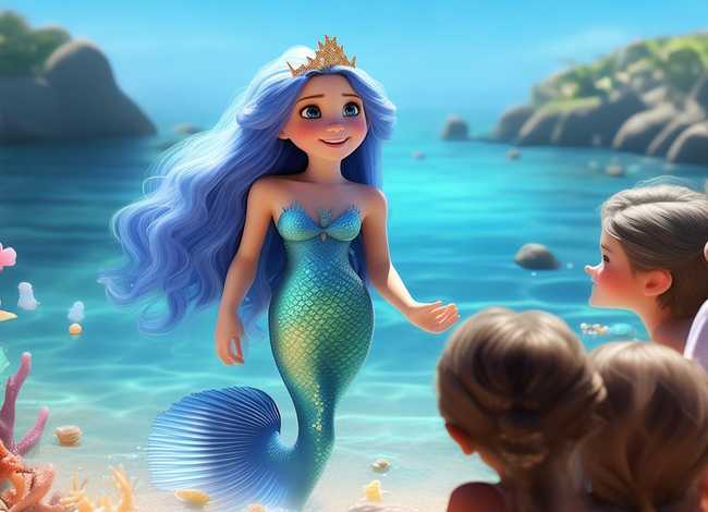 儿童美人鱼故事简短、美人鱼少儿故事