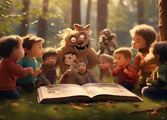 儿童故事大灰狼的故事，大灰狼的故事幼儿故事