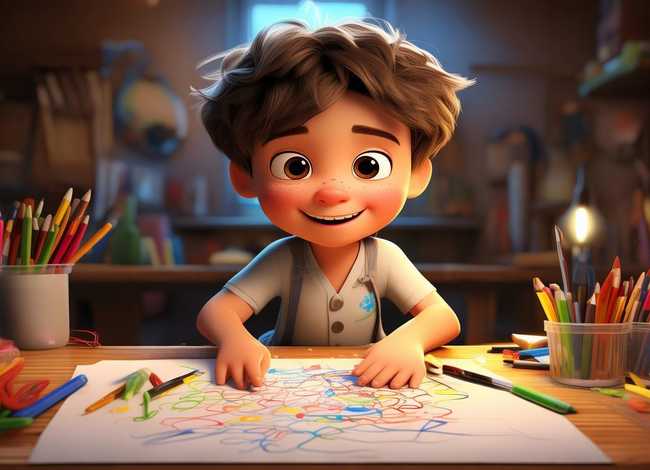 儿童图画男生 - 儿童男生画画大全图片