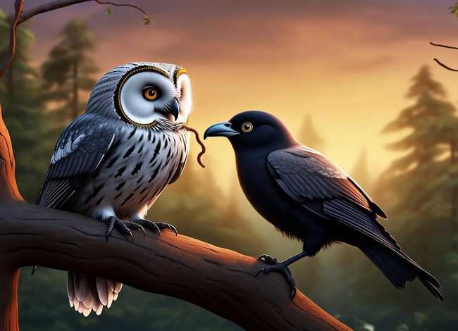 儿童睡前故事乌鸦反哺（乌鸦反哺的睡前故事）