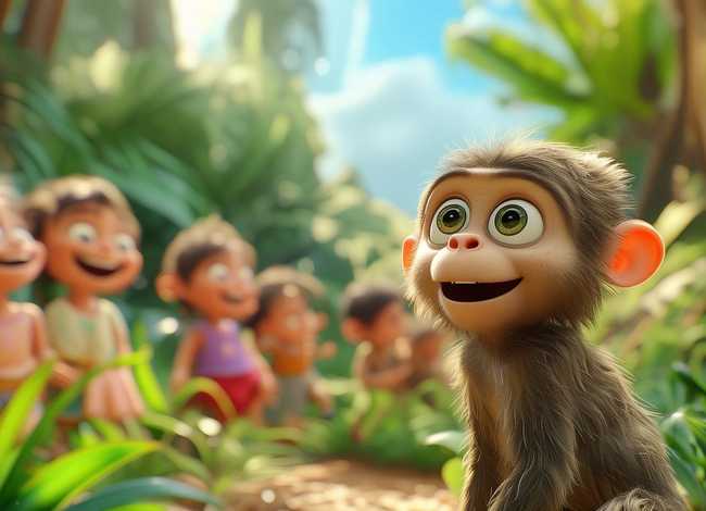 儿童猴子故事3-6岁完整版；幼儿故事猴子学样视频