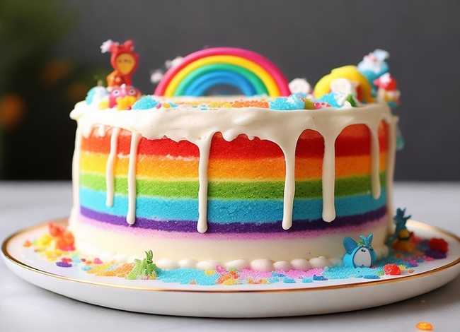 儿童故事彩虹蛋糕 - 幼儿故事彩虹蛋糕