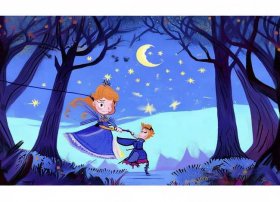 童话故事的图文 关于童话故事的手抄报可打印图文