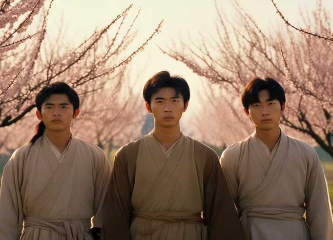 桃园结义儿童故事200字 - 桃园结义故事梗概200字