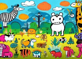儿童简笔画动物大全 儿童简笔画动物大全图片