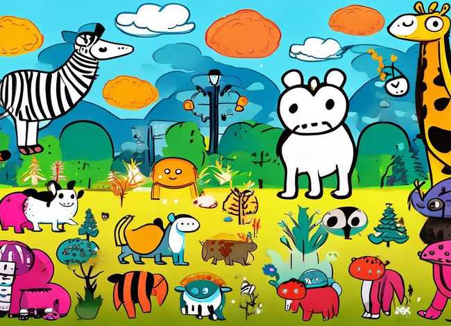 儿童简笔画动物大全 儿童简笔画动物大全图片