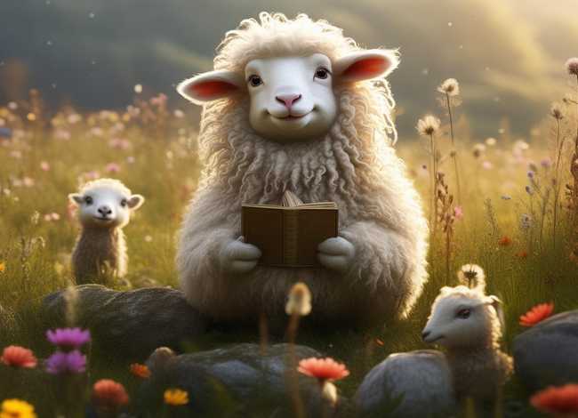 小绵羊讲故事（小绵羊讲故事的视频）