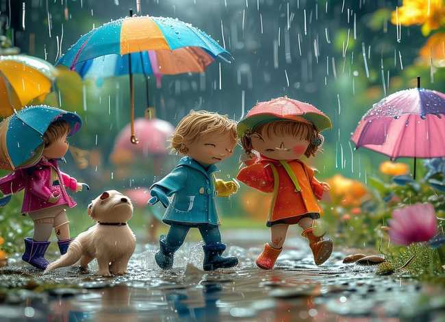 儿童下雨的故事 有关下雨的幼儿故事