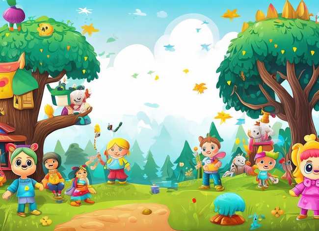 儿童绘本故事ppt模板插图；儿童绘本ppt课件模板