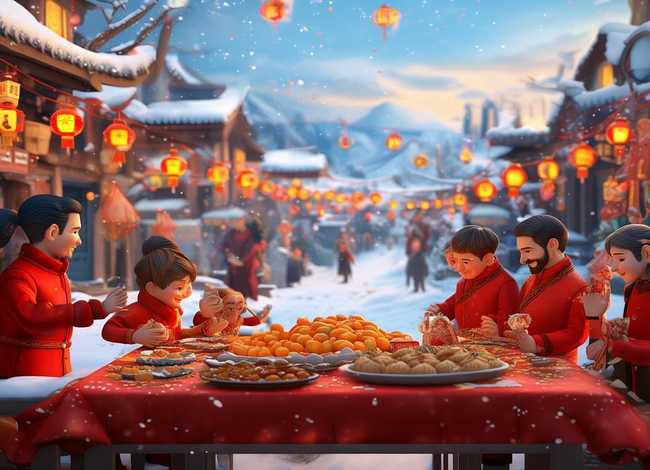 英语小故事简短关于春节（英语小故事简短关于春节的故事）
