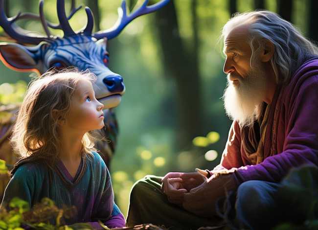 儿童故事九色鹿朗诵 - 九色鹿故事朗读