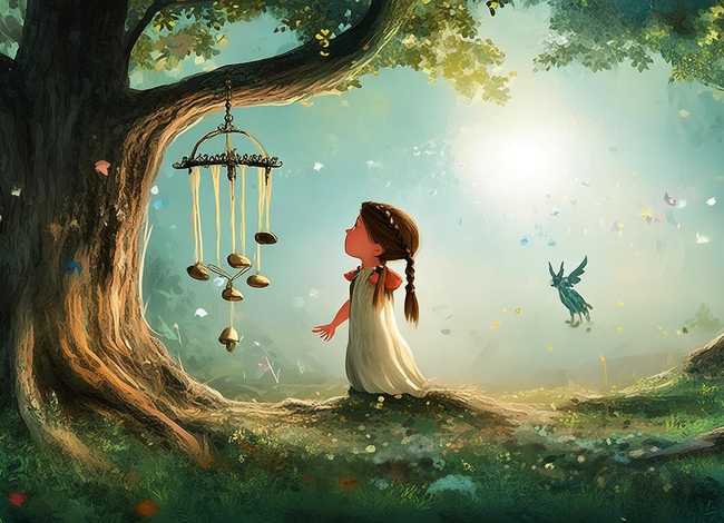 风铃儿童故事，风铃的故事作文