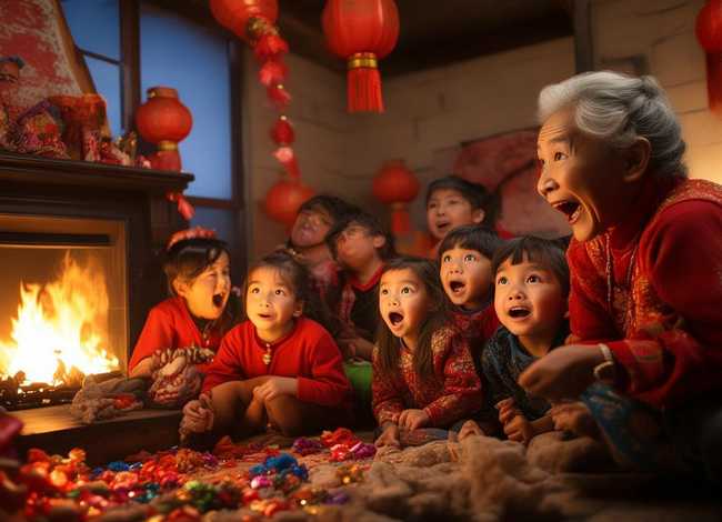 有关过年故事儿童 - 过年有关的小故事