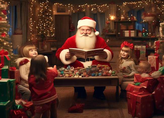 圣诞老人绘本故事，圣诞老人绘本故事内容初一上册图片