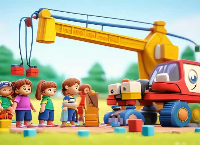 吊车儿童故事3-6岁、幼儿小吊车故事文字 吊车儿童故事3-6岁、幼儿小吊车故事文字