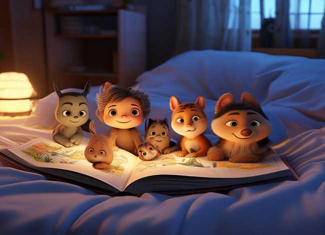 儿童睡前图文故事6-12岁、儿童睡前故事6-12岁