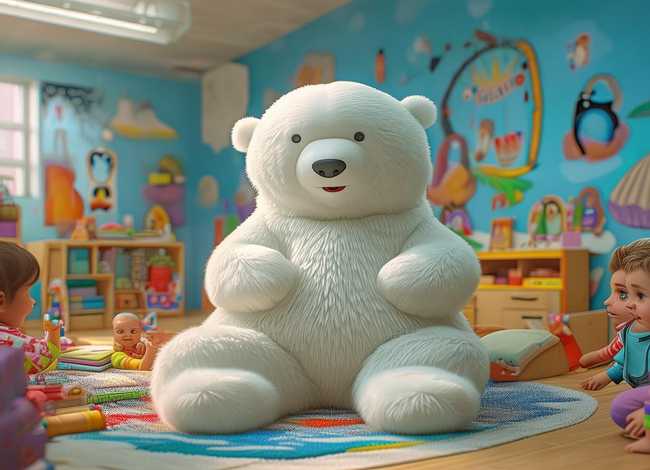 儿童文学故事北极熊 北极熊的小故事幼儿园