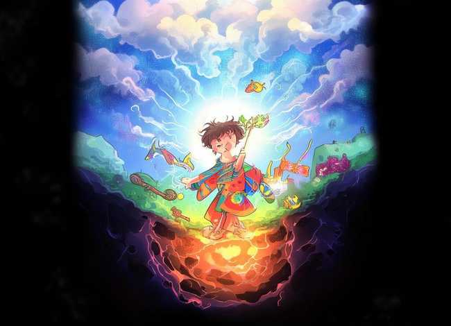 儿童神话故事书6-12岁盘古开天地（神话故事100篇盘古开天地）