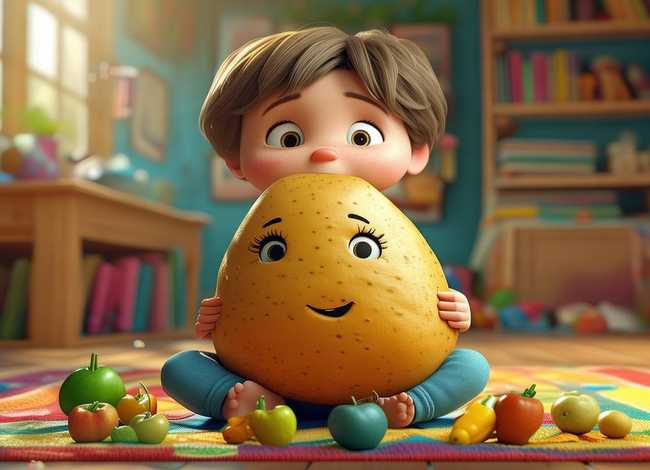 土豆儿童故事绘本在线阅读 关于土豆绘本故事