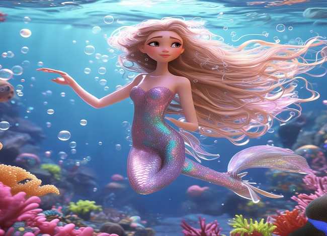 泡泡美人鱼故事中文版 - 泡泡美人鱼的故事文字版简介