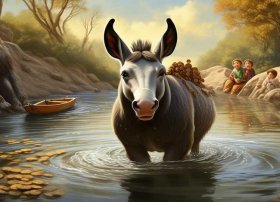驴子过河的故事（驴子过河的故事的明白的道理）