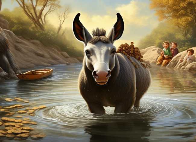驴子过河的故事（驴子过河的故事的明白的道理）