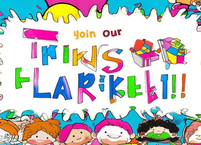 儿童跳蚤市场海报素材 儿童跳蚤市场宣传海报图片素材