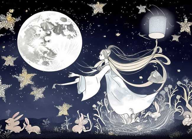 儿童神话嫦娥奔月的故事、幼儿嫦娥奔月的神话故事