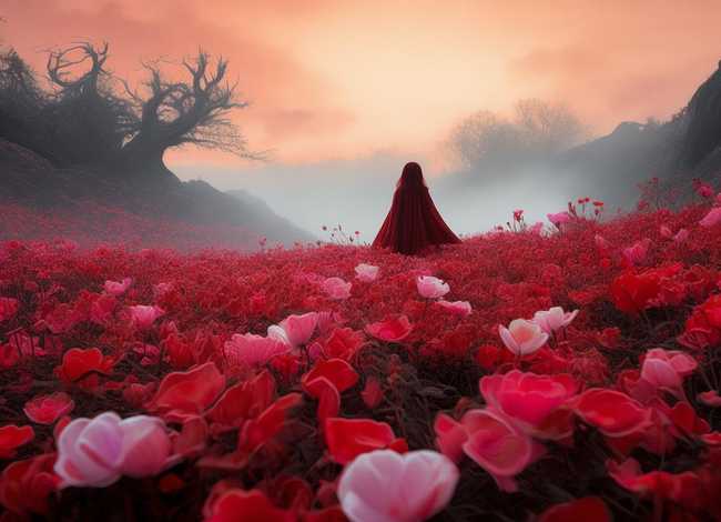 彼岸花的故事传说图片 - 彼岸花的故事传说图片唯美