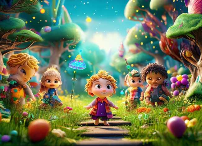 儿童故事创编连环画 - 幼儿故事创编画连环画