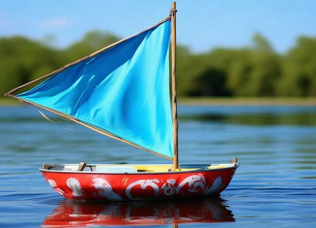 儿童易拉罐做的帆船 儿童易拉罐做的帆船图片